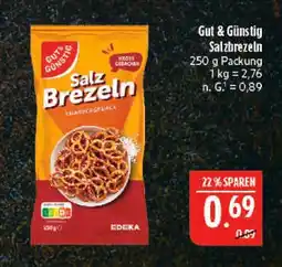 Marktkauf Gut & günstig salz brezeln Angebot