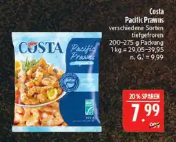 Marktkauf Costa pacific prawns Angebot