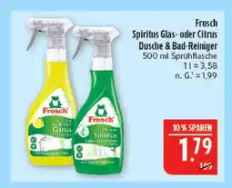 Marktkauf Frosch spiritus Angebot
