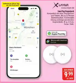 Marktkauf Xlayer smarttag-doppelpack Angebot