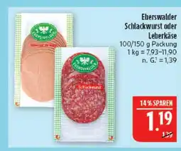 Marktkauf Eberswalder schlackwurst Angebot