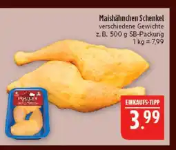 Marktkauf Maishähnchen schenkel Angebot
