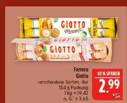 Marktkauf Ferrero giotto Angebot