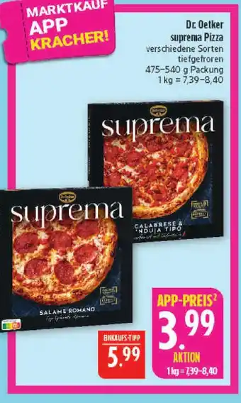 Marktkauf Dr. oetker suprema Angebot