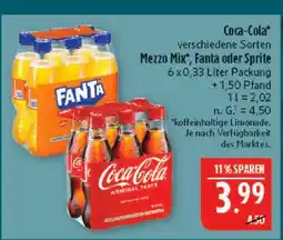 Marktkauf Coca-cola mezzo mix Angebot