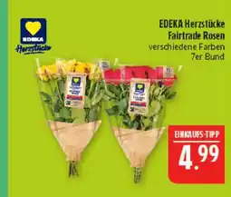 Marktkauf Edeka herzstücke fairtrade rosen Angebot