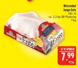 Marktkauf Wiesenhof junge ente Angebot