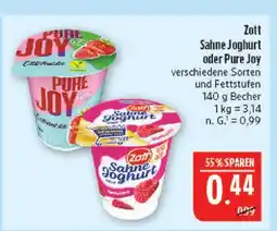 Marktkauf Zott sahne joghurt Angebot