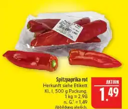 Marktkauf Spitzpaprika rot Angebot