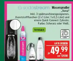 Marktkauf Sodastream wassersprudler „terra“ Angebot