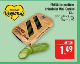 Marktkauf Edeka fränkische mini-gurken Angebot