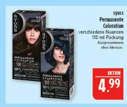 Marktkauf Syoss permanente coloration Angebot
