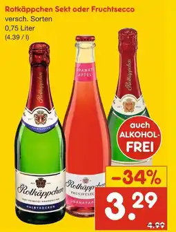 Netto Marken-Discount Rotkäppchen sekt Angebot