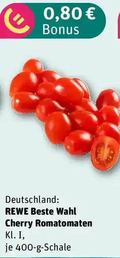 REWE REWE Beste Wahl Cherry Romatomaten Angebot