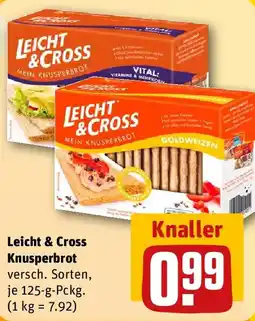 REWE Leicht & Cross Knusperbrot Angebot