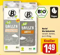 REWE Berief Bio Haferdrink Angebot