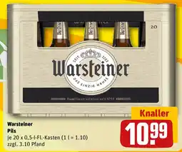 REWE Warsteiner Pils Angebot