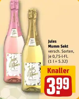 REWE Jules Mumm Sekt Angebot
