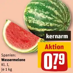 REWE Spanien Wassermelone Angebot