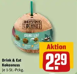 REWE Drink & Eat Kokosnuss Angebot