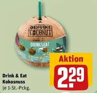 REWE Drink & Eat Kokosnuss Angebot