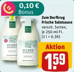 REWE Zum Dorfkrug Frische Salatsauce Angebot