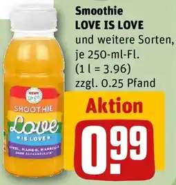 REWE Smoothie LOVE IS LOVE Angebot