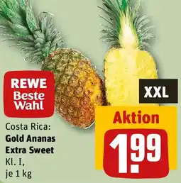 REWE REWE Beste Wahl Gold Ananas Extra Sweet Angebot