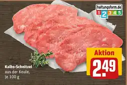REWE Kalbs-Schnitzel Angebot