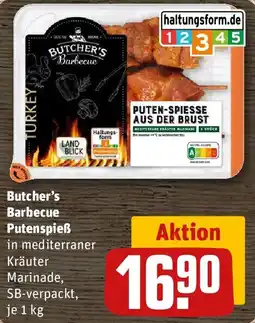 REWE Butcher's Barbecue Putenspieẞ Angebot