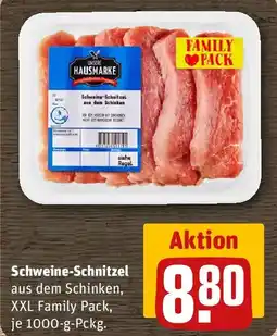 REWE HAUSMARKE Schweine-Schnitzel Angebot
