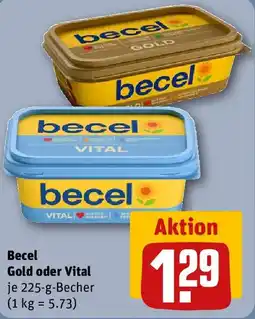 REWE Becel Gold oder Vital Angebot