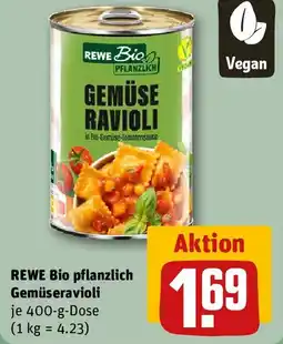 REWE REWE Bio pflanzlich Gemüseravioli Angebot