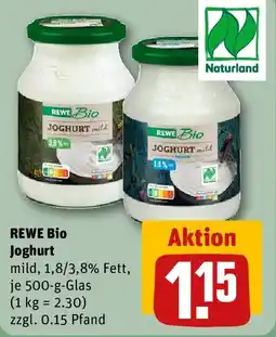 REWE REWE Bio Joghurt Angebot