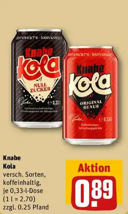 REWE Knabe Kola Angebot