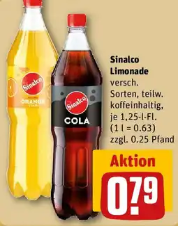 REWE Sinalco Limonade Angebot