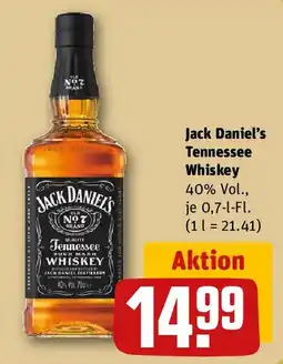 REWE Jack Daniel's Tennessee Whiskey Angebot