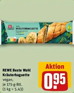 REWE REWE Beste Wahl Kräuterbaguette Angebot