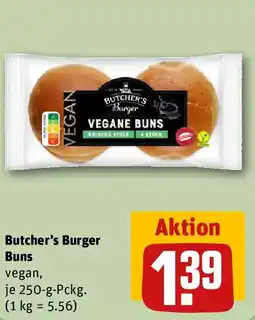 REWE Butcher's Burger Buns Angebot