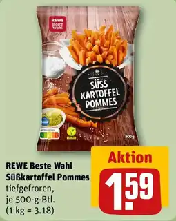 REWE REWE Beste Wahl Süßkartoffel Pommes Angebot