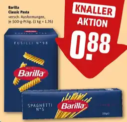 REWE Barilla Classic Pasta Angebot
