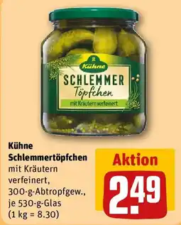 REWE Kühne Schlemmertöpfchen Angebot