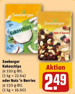 REWE Seeberger Kokoschips oder Nuts 'n Berries Angebot