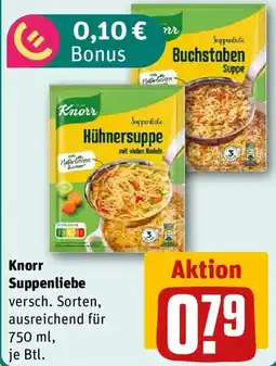 REWE Knorr Suppenliebe Angebot
