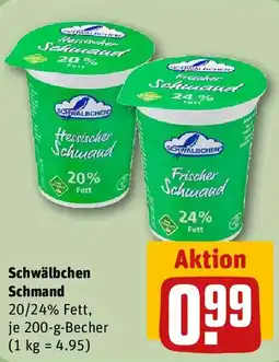REWE Schwälbchen Schmand Angebot