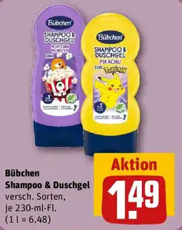 REWE Bübchen Shampoo & Duschgel Angebot