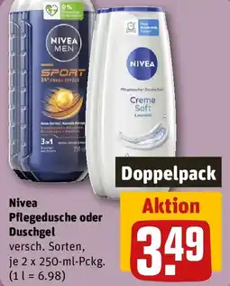 REWE Nivea Pflegedusche oder Duschgel Angebot