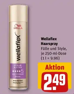 REWE Wellaflex Haarspray Angebot