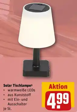 REWE Solar Solar Tischlampe Angebot