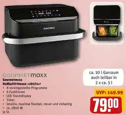 REWE Gourmetmaxx Heißluftfritteuse 19171 Angebot
